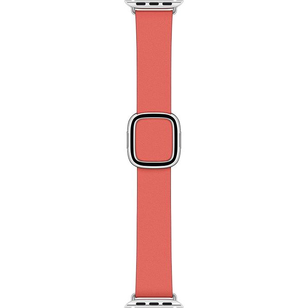 Apple Leather Band Modern Buckle Apple Watch | 38/40/41/42 mm - Size L - Pink Citrus