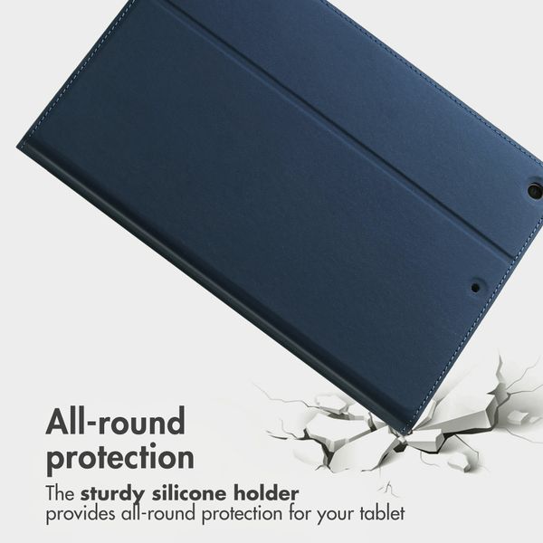 Accezz Classic Tablet Case Apple iPad 9 (2021) 10.2 inch / iPad 8 (2020) 10.2 inch / iPad 7 (2019) 10.2 inch - Dark Blue