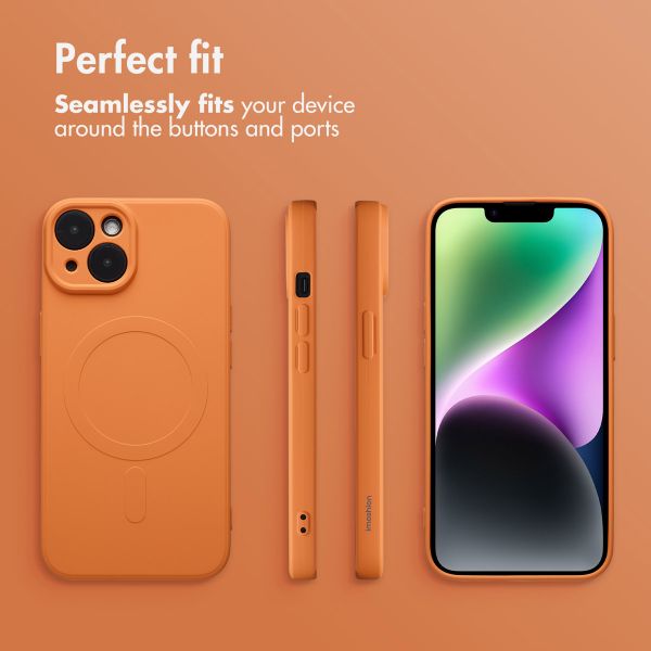 imoshion Colour Back Cover with MagSafe Apple iPhone 14 - Orange