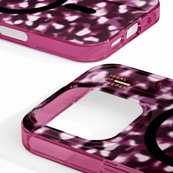 iDeal of Sweden Clear Case MagSafe Apple iPhone 16 Pro Max - Cherry Crush