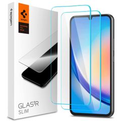 Spigen GLAStR Slim Screenprotector + Applicator 2-pack Samsung Galaxy A34 (5G) 