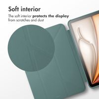 imoshion Origami Bookcase Apple iPad Pro 13 (2025) M5 / (2024) M4 - Dark Green