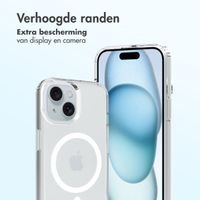 Accezz Xtreme Impact Backcover met MagSafe Apple iPhone 15 - Transparant