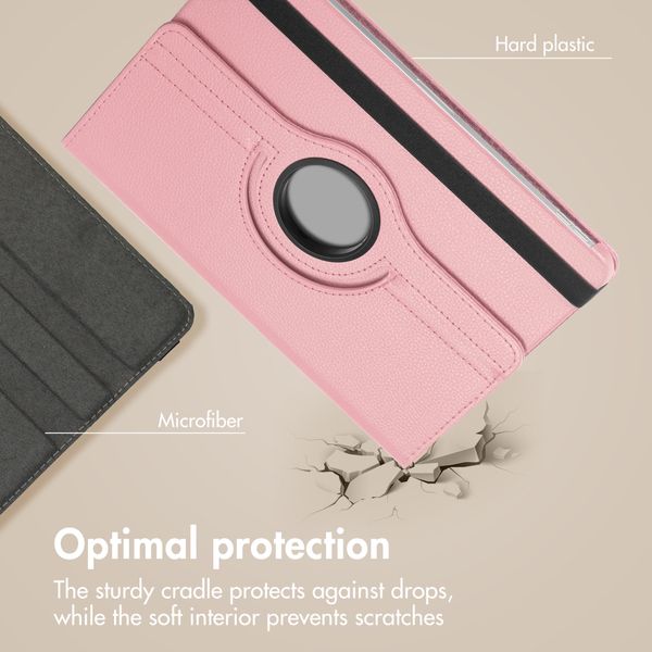 imoshion 360° Rotating Case Samsung Galaxy Tab A11 Plus - Pink