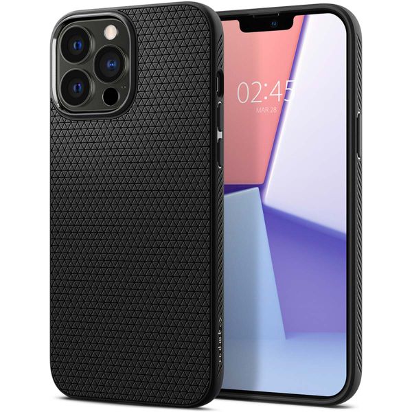 Spigen Liquid Air™ Backcover iPhone 13 Pro - Zwart