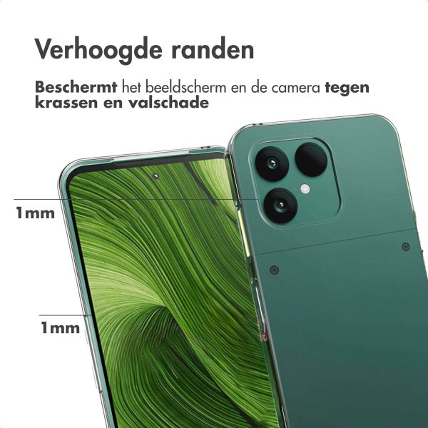 Accezz Clear Backcover Fairphone 6 - Transparant