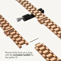 Selencia Slim Steel Link Band Apple Watch | 38/40/41/42 mm - Rose Gold