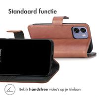 imoshion Luxe Bookcase Oppo A6x (4G/5G) - Bruin