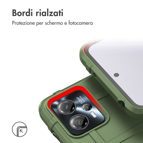 imoshion Rugged Shield Backcover Motorola Moto G13 / G23 - Donkergroen