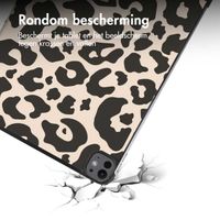 imoshion Design Trifold Bookcase Apple iPad Pro 13 (2025) M5 / (2024) M4 - Leopard