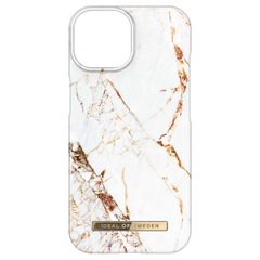 iDeal of Sweden Fashion Backcover Apple iPhone 15 - Carrara Gold