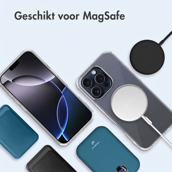 imoshion Protective Backcover met MagSafe Apple iPhone 16 Pro Max - Transparant