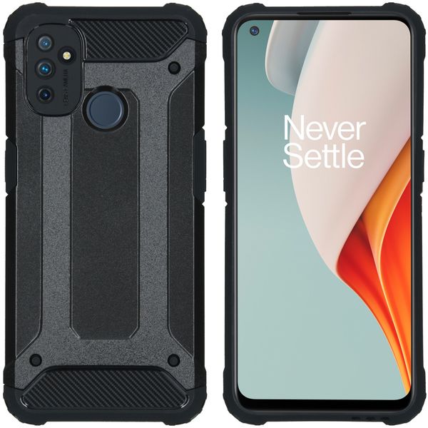 imoshion Rugged Xtreme Backcover OnePlus Nord N100 - Zwart