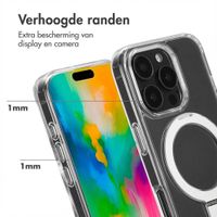 Accezz Ring Stand Backcover met MagSafe Apple iPhone 16 Pro - Transparant