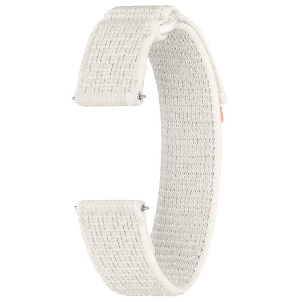 Samsung Originele Feather Fabric Band Samsung Galaxy Watch 4 / 5 / 6 / 7 - 20 mm - S/M - Sand