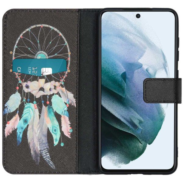 imoshion Design Softcase Bookcase Galaxy S21 FE - Dreamcatcher