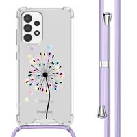 imoshion Design hoesje met koord Samsung Galaxy A52(s) (5G/4G) - Sandstone Dandelion