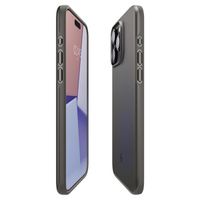 Spigen Thin Fit Backcover Apple iPhone 15 Pro - Gunmetal