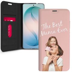 Ontwerp je eigen Compact gel bookcase hoes Samsung Galaxy S26 Ultra - Wit