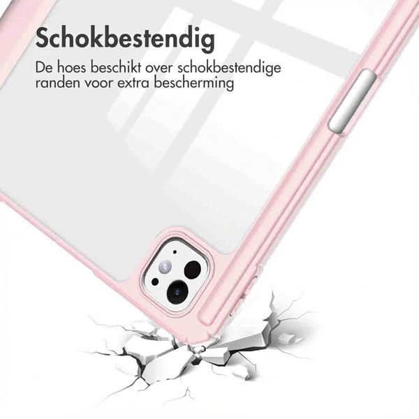 imoshion Trifold Hardcase Bookcase Apple iPad Pro 13 (2025) M5 / (2024) M4 - Roze