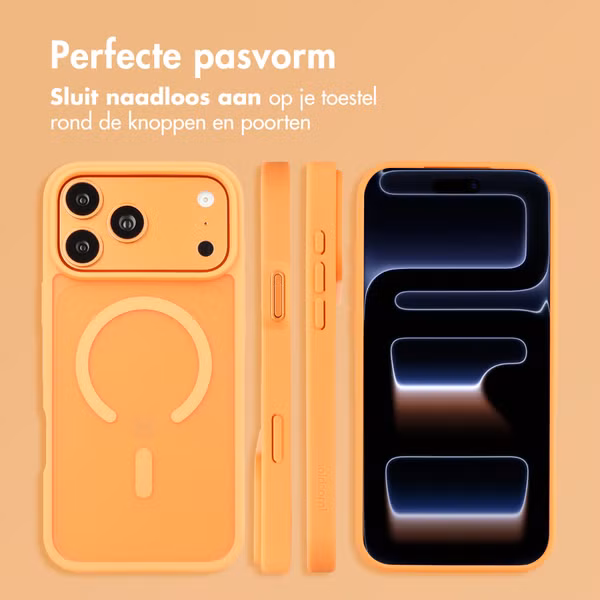 imoshion Color Guard Backcover met MagSafe Apple iPhone 17 Pro - Oranje