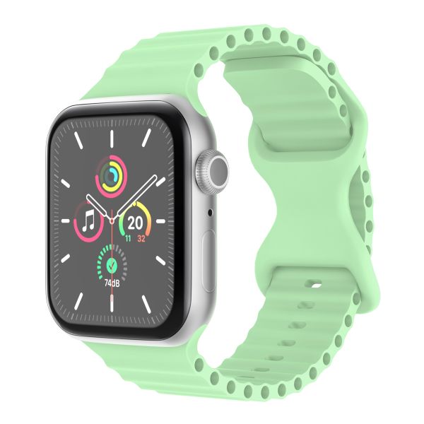 imoshion Athletic siliconenbandje Apple Watch Series 1 t/m 9 / SE (38/40/41 mm) | Series 10 (42 mm) - Mintgroen