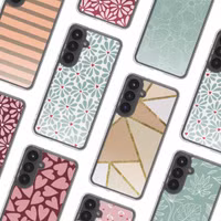 imoshion Design hoesje Samsung Galaxy S25 FE - Bloom Love Sage Green