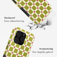 Selencia Vivid Backcover met MagSafe Apple iPhone 16 Pro Max - Check This Olive