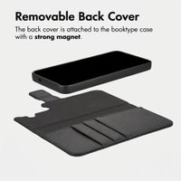 imoshion Detachable 2-in-1 Luxury Bookcase Samsung Galaxy S26 - Black