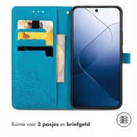 imoshion Mandala Bookcase Xiaomi 14T - Turquoise