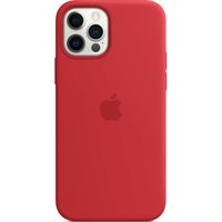 Apple Silicone Backcover MagSafe Apple iPhone 12 (Pro) - Red