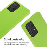 imoshion Siliconen hoesje met koord Samsung Galaxy A53 - Fluor Groen