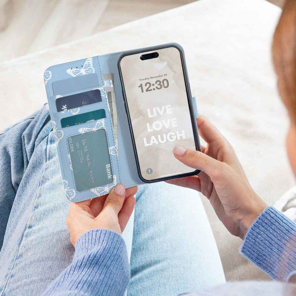 imoshion Design Bookcase Apple iPhone SE (2022 / 2020) / 8 / 7 / 6(s) - Butterfly