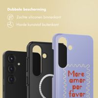 Selencia Vivid Backcover met MagSafe Samsung Galaxy S25 - More Amor