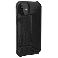 UAG Metropolis Bookcase iPhone 12 Mini - Kevlar Black