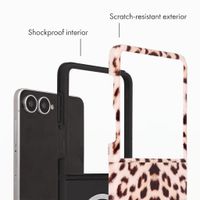 Selencia Vivid Back Cover with MagSafe Samsung Galaxy Z Flip 8 - Wild Leo