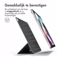 imoshion Magnetic Bookcase Apple iPad Air 13 inch (2025) M3 / (2024) M2 - Zwart
