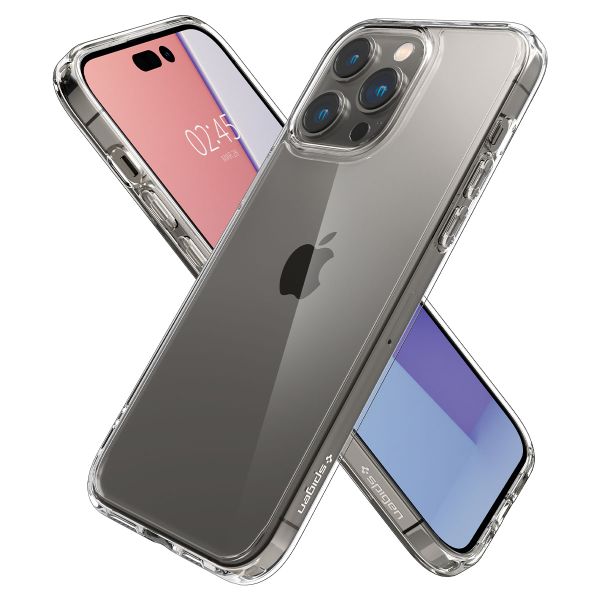 Spigen Crystal Hybrid Backcover iPhone 14 Pro Max - Transparant