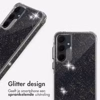 imoshion Clear Glitter Backcover Samsung Galaxy A55 - Goud