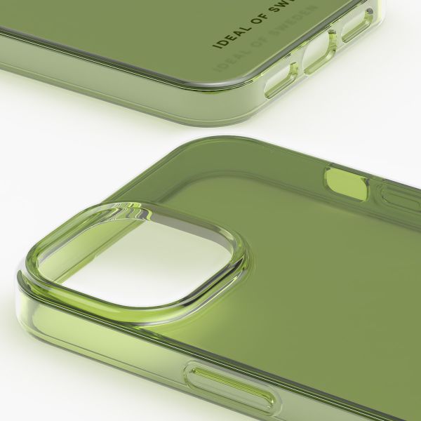 iDeal of Sweden Clear Case iPhone 14 - Khaki