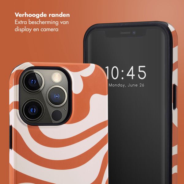 Selencia Vivid Backcover Apple iPhone 13 Pro - Dream Swirl Orange