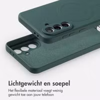 imoshion Color Backcover met MagSafe Samsung Galaxy A56 - Donkergroen