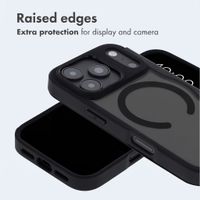 imoshion Transparent Wallet Case with MagSafe Apple iPhone 18 Pro / 17 Pro - Black