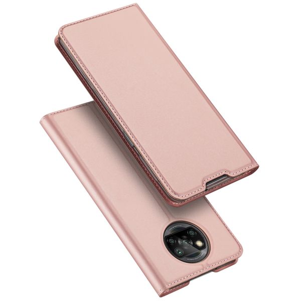 Dux Ducis Slim Softcase Bookcase Xiaomi Poco X3 (Pro) - Rosé Goud