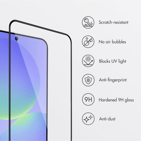 Accezz Tempered Glass Screen Protector + Applicator Samsung Galaxy A36