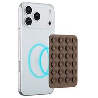 Selencia MagSafe zuignap telefoonhouder - Taupe