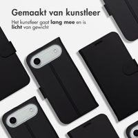 Accezz Wallet Softcase Bookcase Apple iPhone Air - Zwart