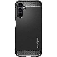 Spigen Rugged Armor Backcover Samsung Galaxy A14 (5G) - Carbon Zwart