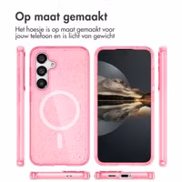 imoshion Sparkle Backcover met MagSafe Samsung Galaxy S25 - Glitter Roze