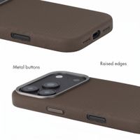 Accezz Mesh Back Cover with MagSafe Apple iPhone 17 Pro - Brown